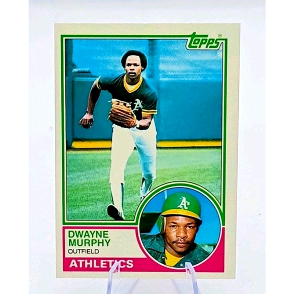1983 Topps - Dwayne Murphy Oakland Athletics #598 - Picture 1 of 3